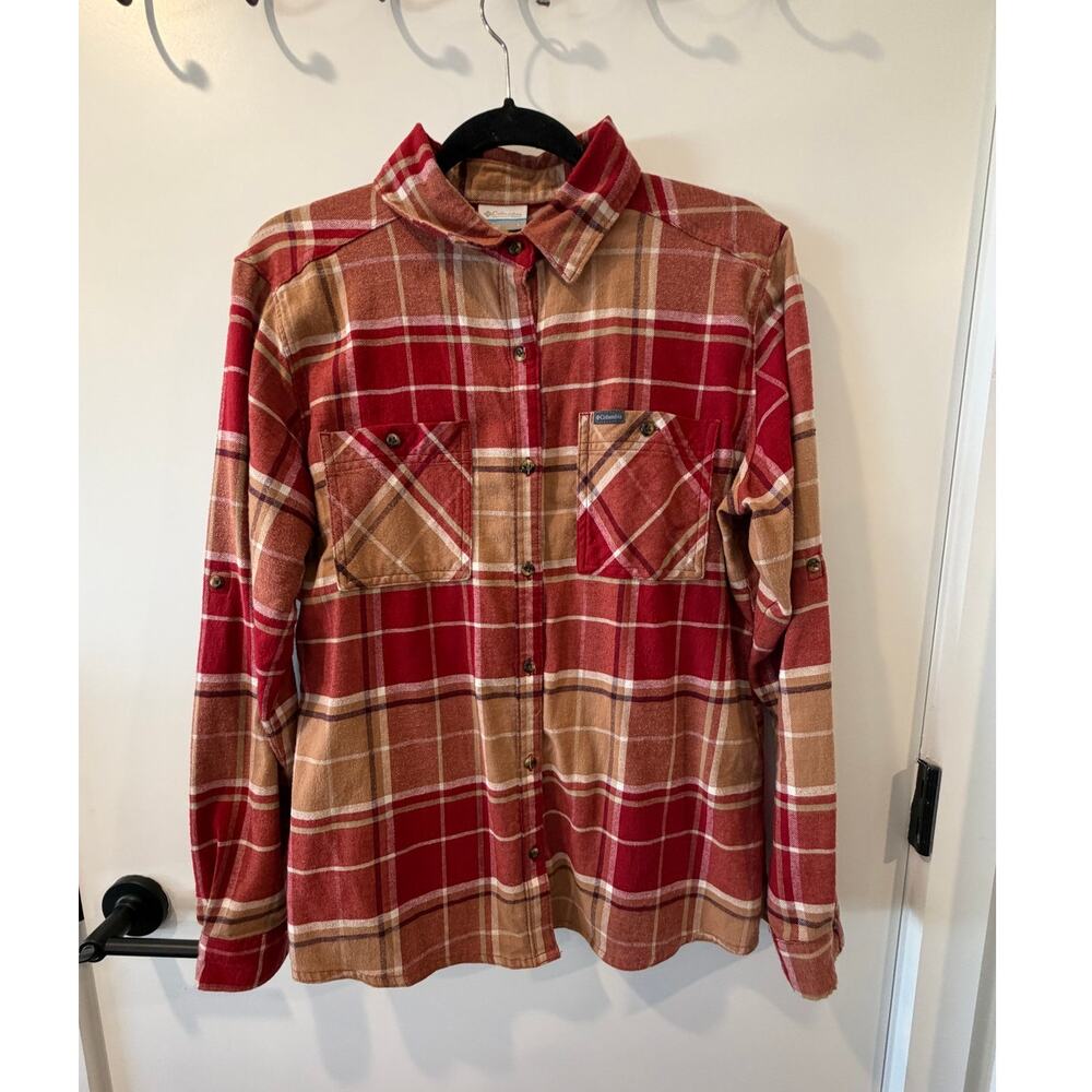 Columbia Size Large Classic Womens Flannel